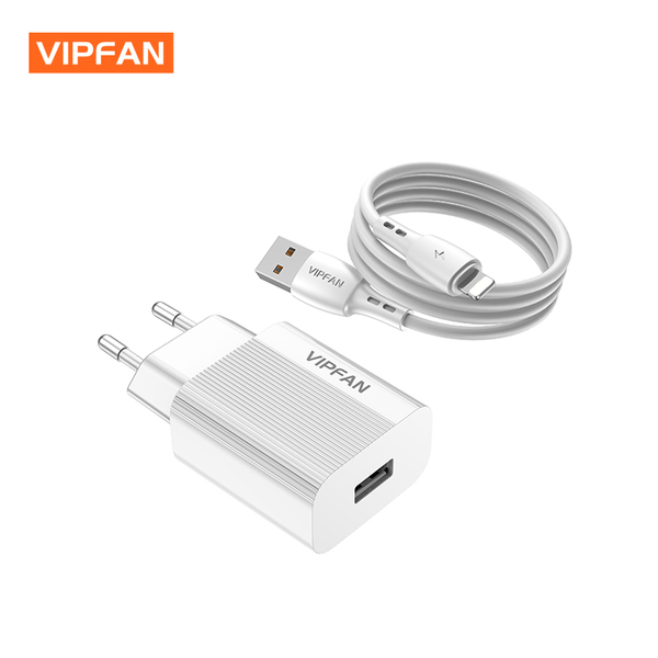 VFAN E01 2.4 A adapter + lightning kábel