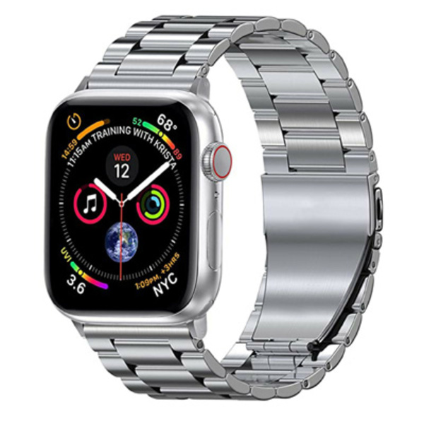 Classic Steel óraszíj 42 mm / 44 mm / 45 mm, ezüst