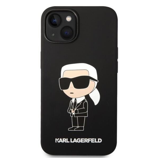 iPhone 15 Pro Karl Lagerfeld - LIQUID SILICONE IKONIC - 045