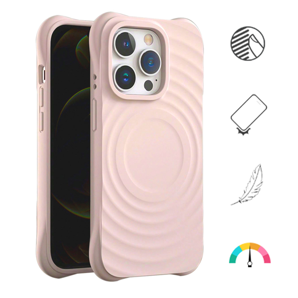PASTEL WAVE MAGSAFE iPhone 13 Mini - rózsaszín