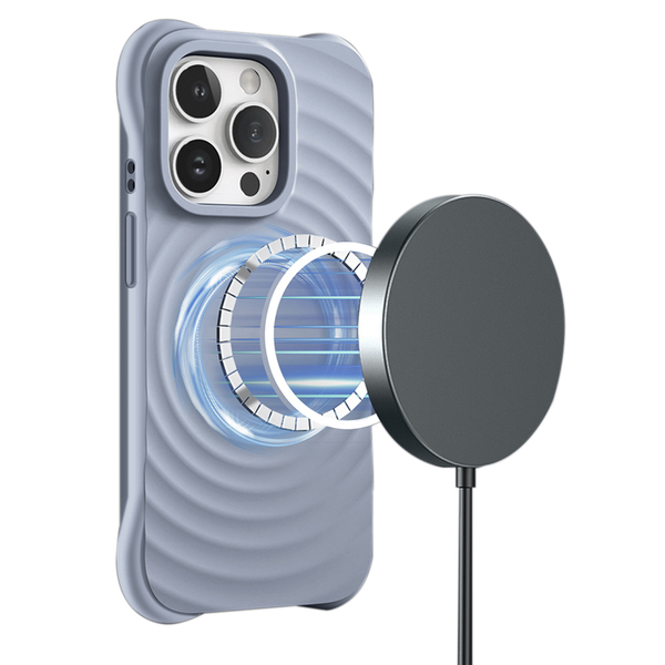 PASTEL WAVE MAGSAFE iPhone 16 Pro - viharkék