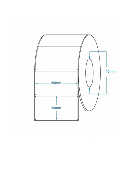 Porkiszedő címke 50x15 mm, 4000db címke