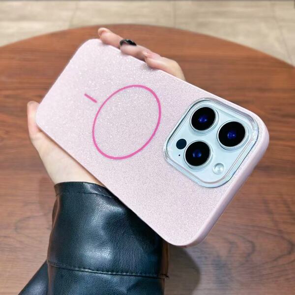 LARTE GLITTER MAGSAFE iPhone 17 Pro - rózsaszín