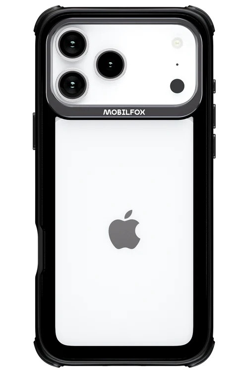 Mobilfox ProShock Black-Clear IP16 tok