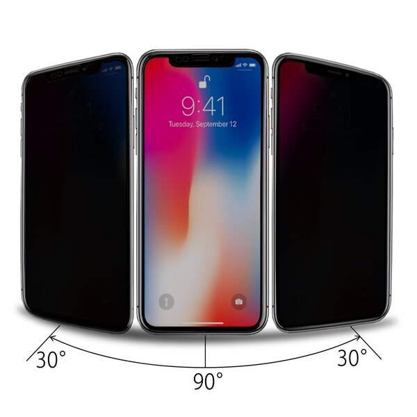 Xiaomi 17T Privacy 5D üvegfólia