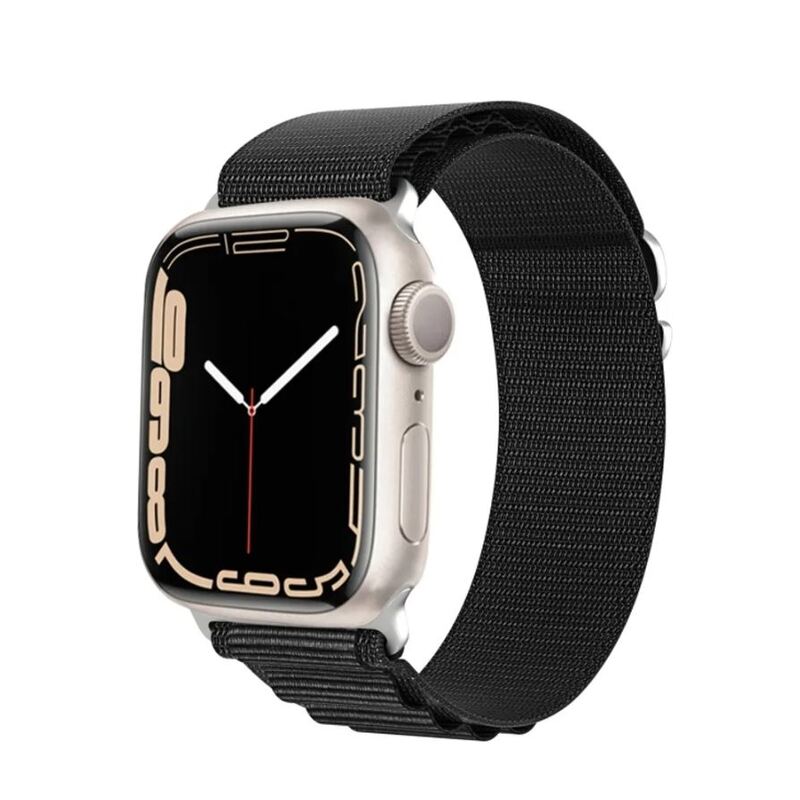 Dux GS Series óraszíj, 40/42/44/45/46/49mm, fekete