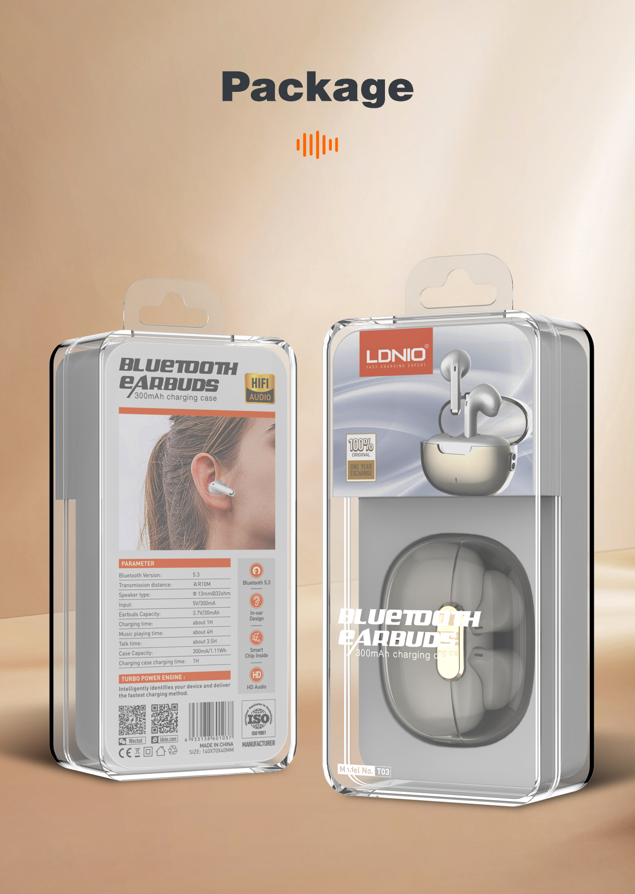 LDNIO T03 TWS bluetooth headset