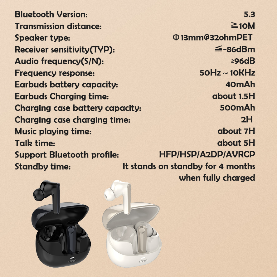 LDNIO T06 TWS bluetooth headset