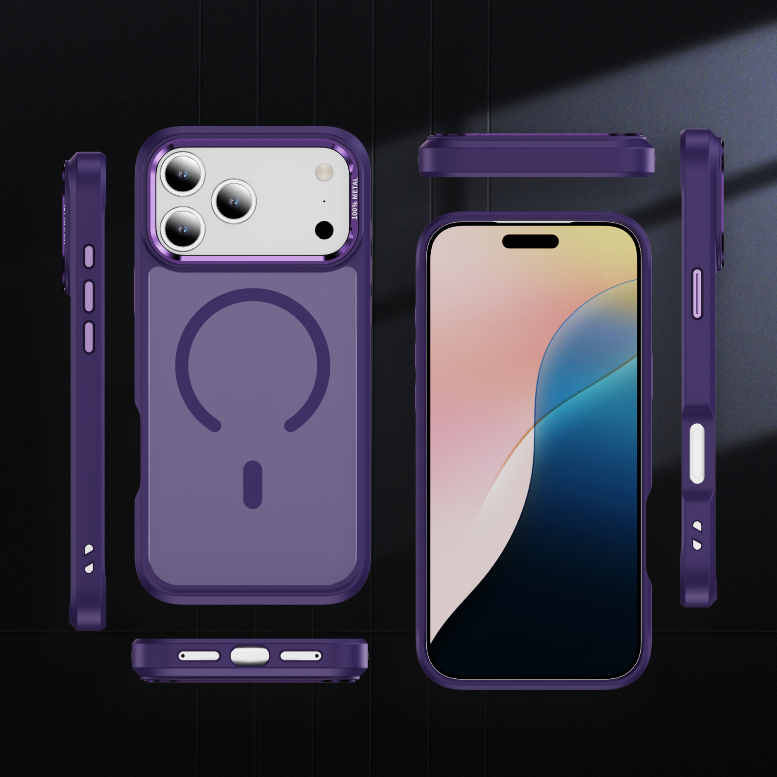 NEW MATTE SILKY PRO iPhone 13 / 14 - lila