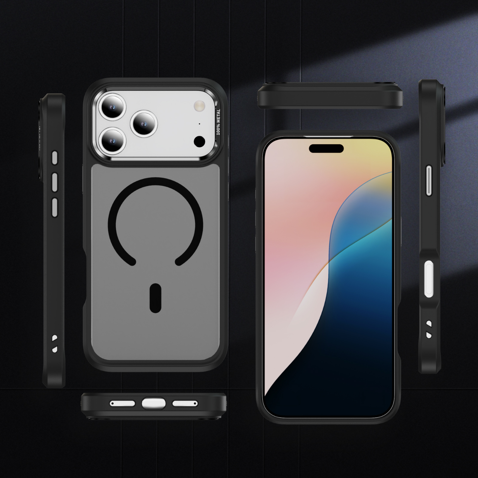 NEW MATTE SILKY PRO iPhone 17 - fekete