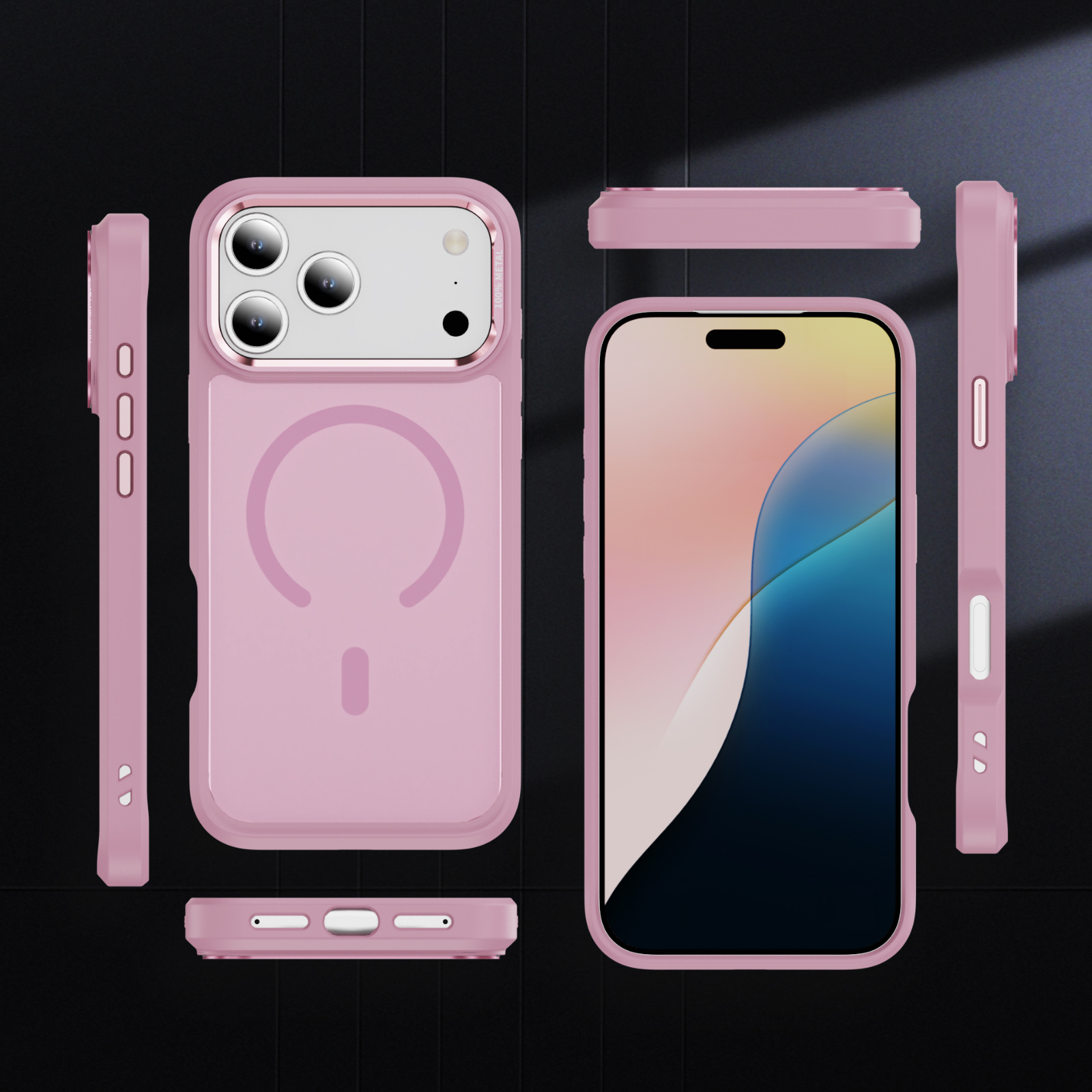 NEW MATTE SILKY PRO iPhone 17 - rózsaszín