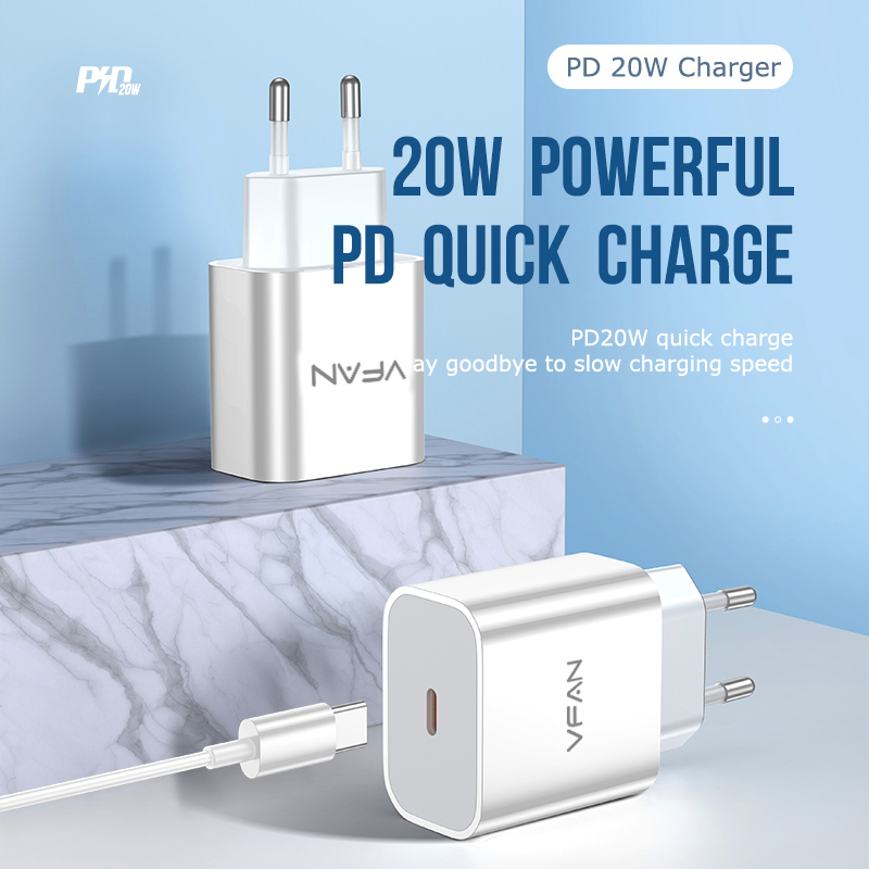 VFAN E04 PD / QC 20W C adapter